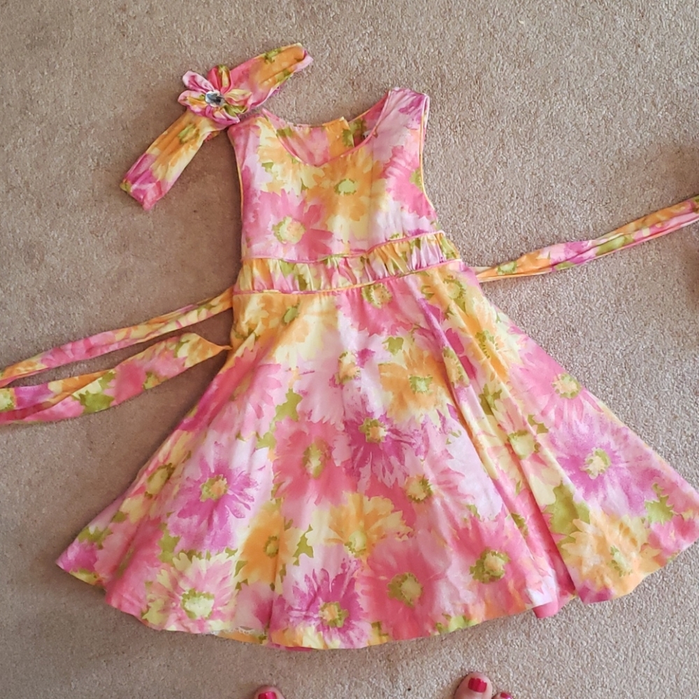 Pink sundress